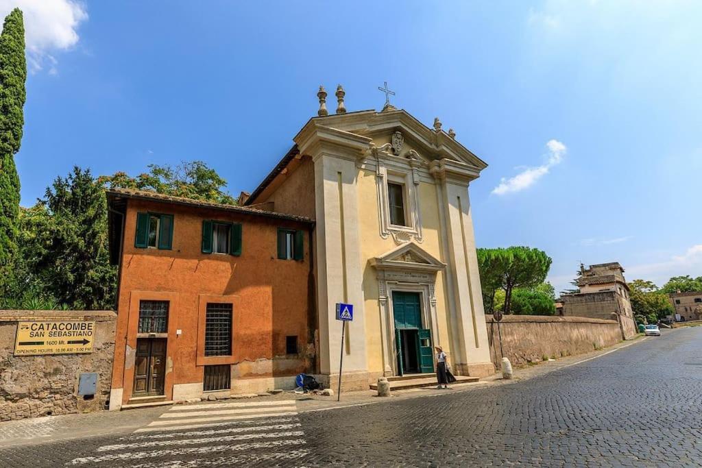 Rooftop Appia Antica,Silenzioso Riservato Two Bedrooms Two Bathrooms Roma Eksteriør bilde